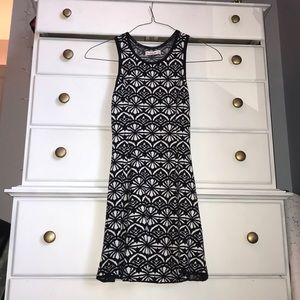 Abercrombie Blank & White Knit Dress